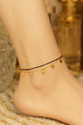 Double Layer Anklet-08 (Black)